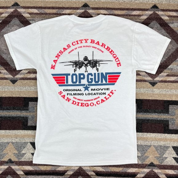 Top Gun Shirts Top Gun Mens T Shirt S White San Diego Film Location